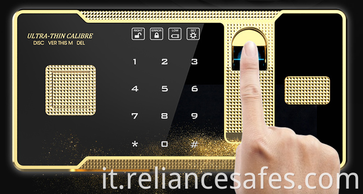 Fingerprint Biometric Deposit Safe Box